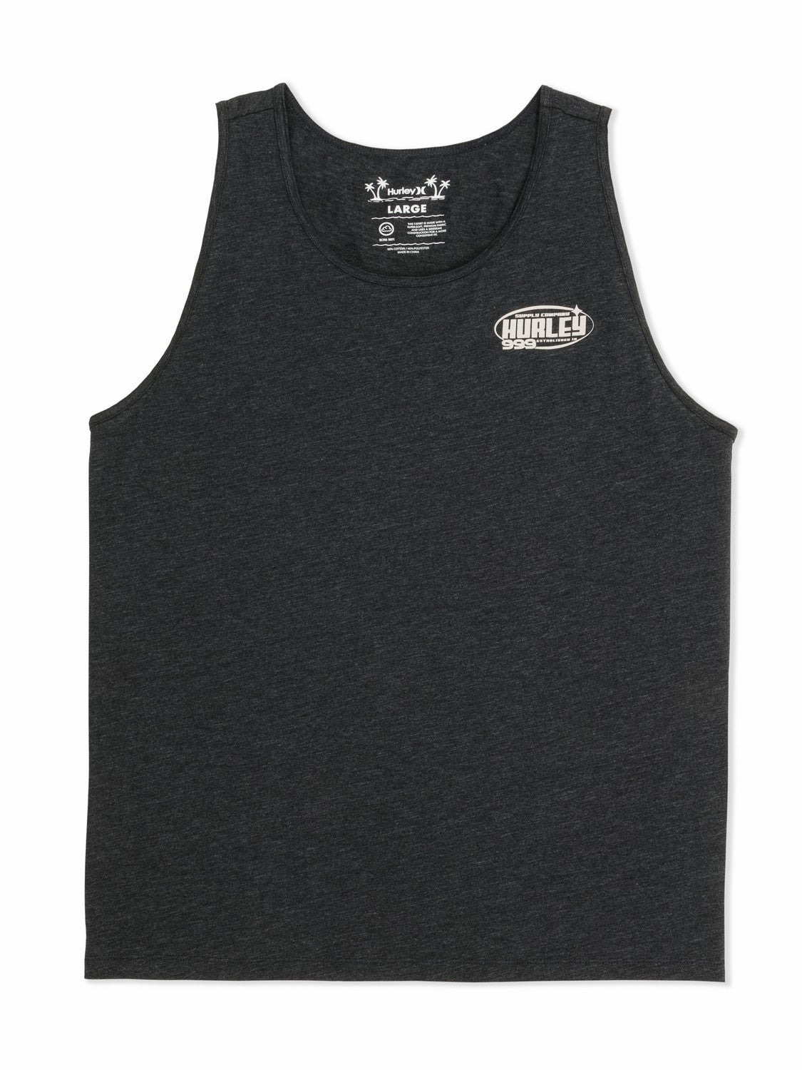 Hurley Mens Speed Stars Slub Tank