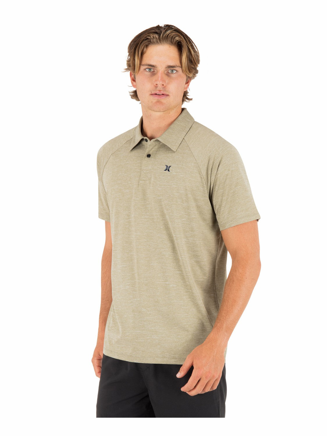 Hurley Mens H2O Dri Outback Polo Short Sleeve