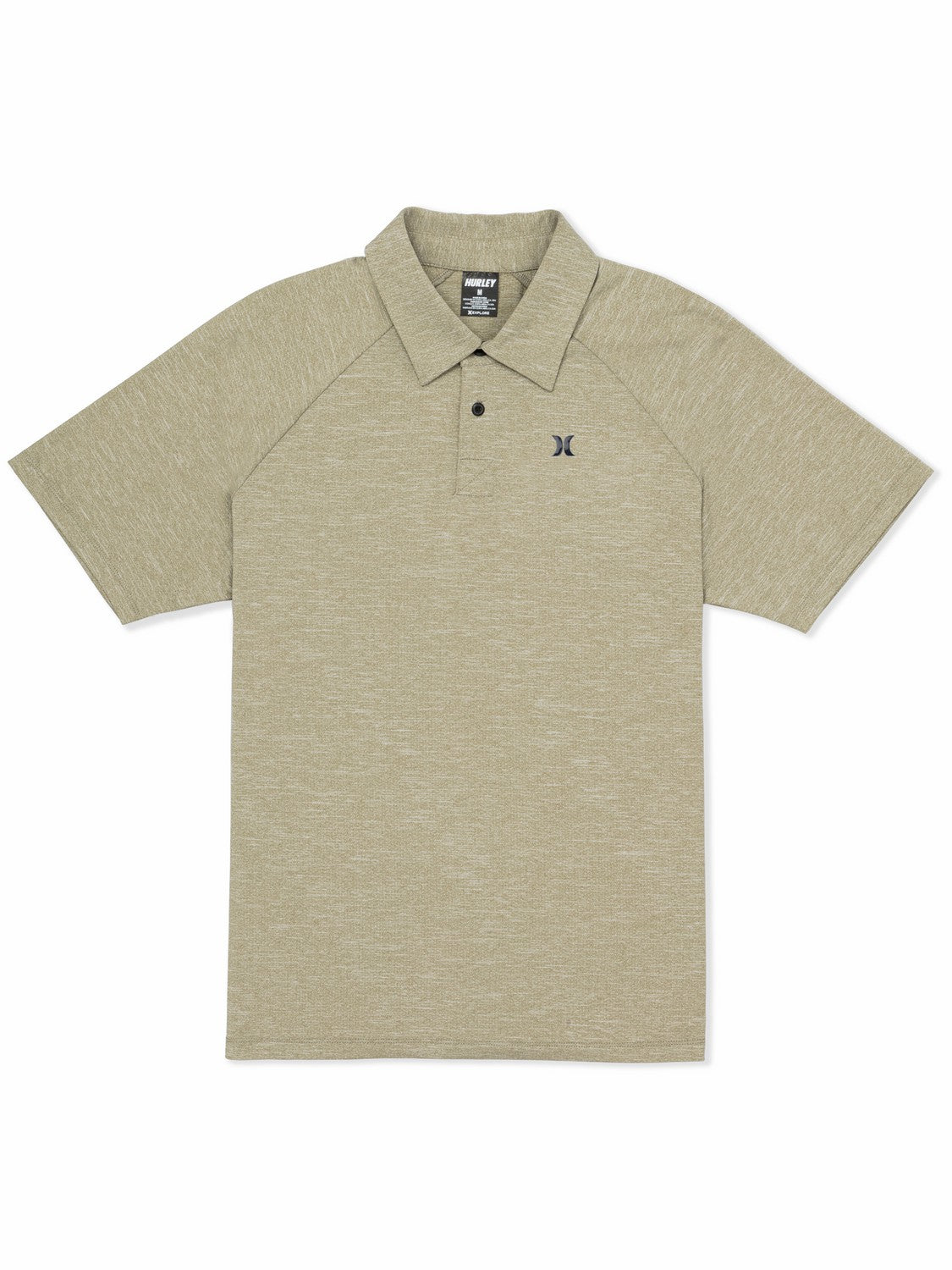 Hurley Mens H2O Dri Outback Polo Short Sleeve