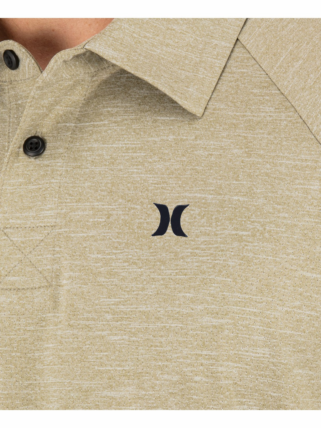 Hurley Mens H2O Dri Outback Polo Short Sleeve