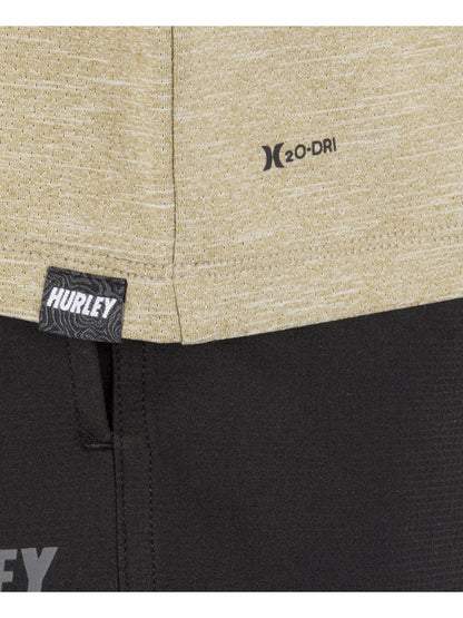 Hurley Mens H2O Dri Outback Polo Short Sleeve
