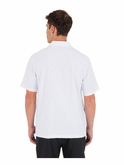 Hurley Mens Icon Slub Polo Short Sleeve