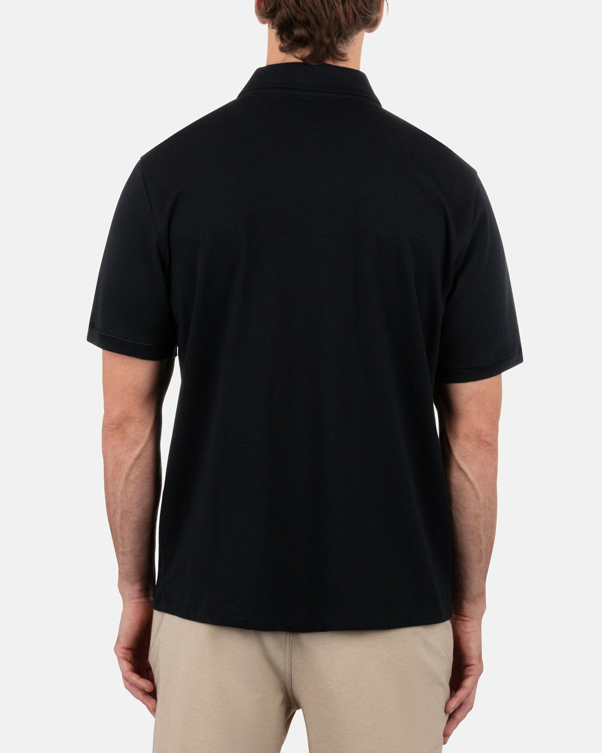 Hurley Mens Icon Slub Polo Short Sleeve