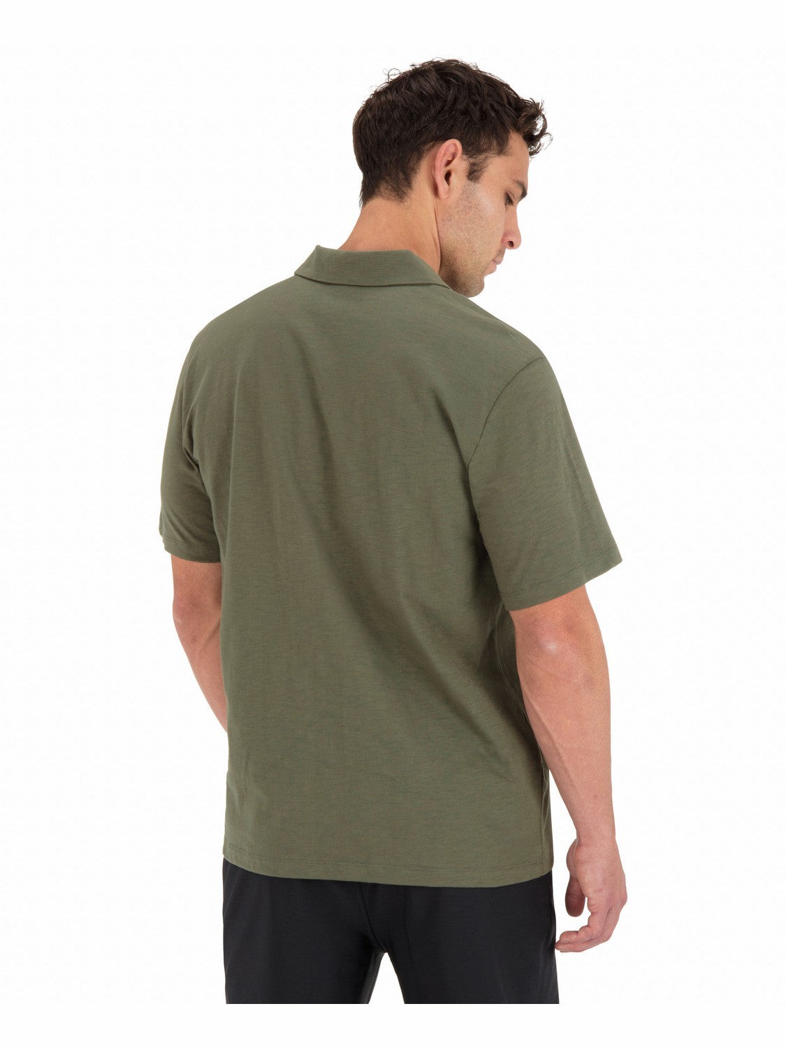 Hurley Mens Icon Slub Polo Short Sleeve