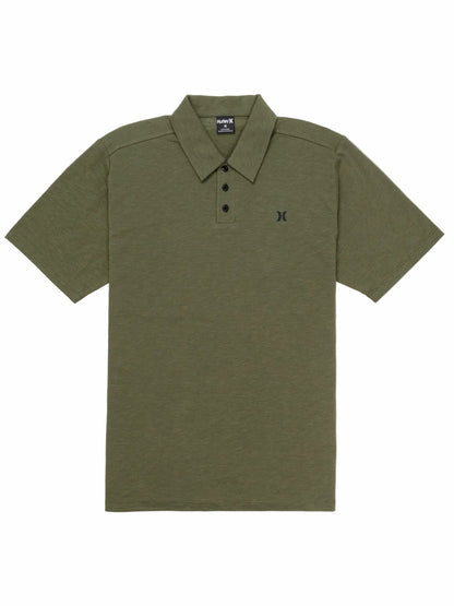 Hurley Mens Icon Slub Polo Short Sleeve