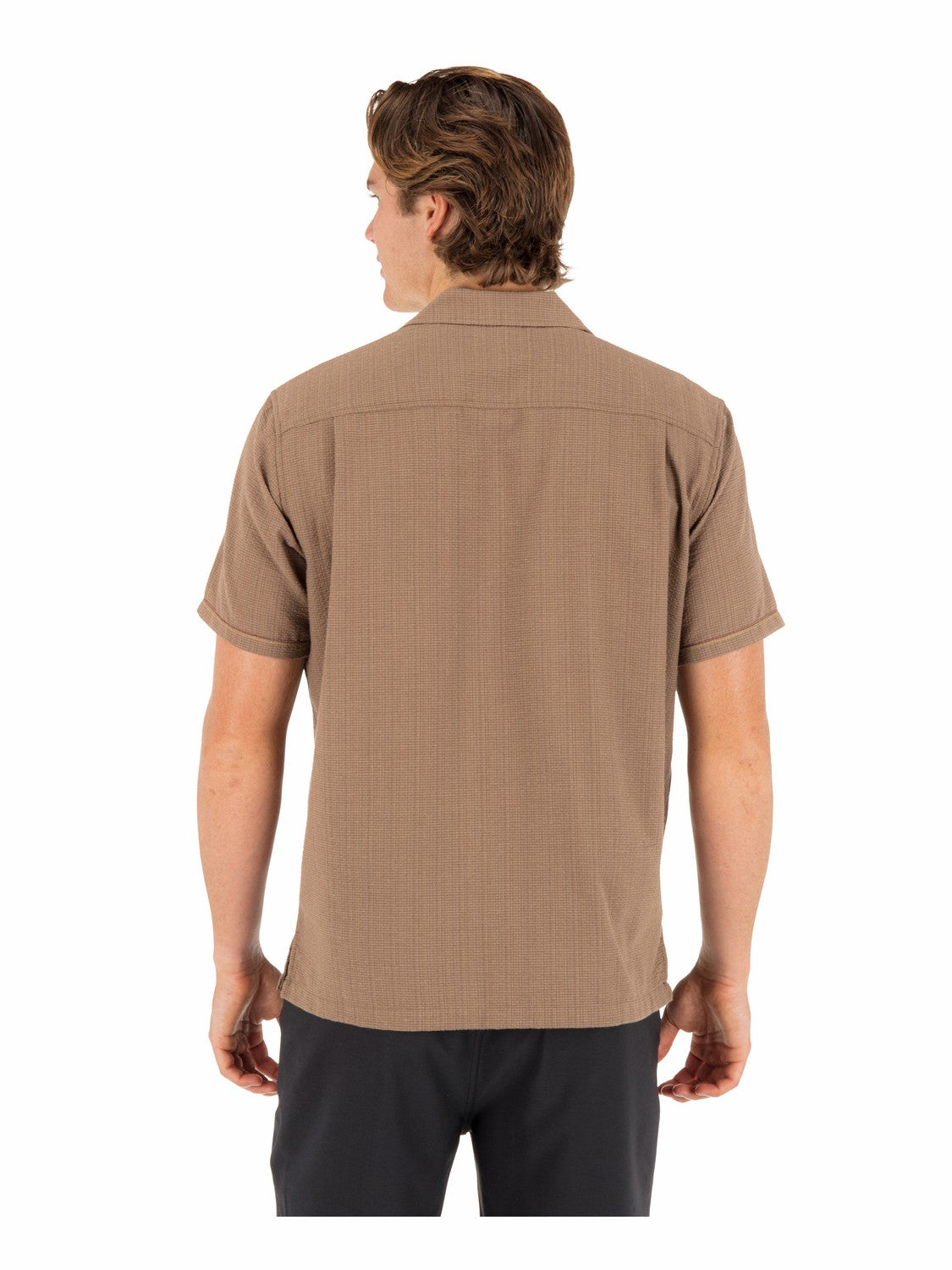 Hurley Mens Lay Day Camp Short Sleeve