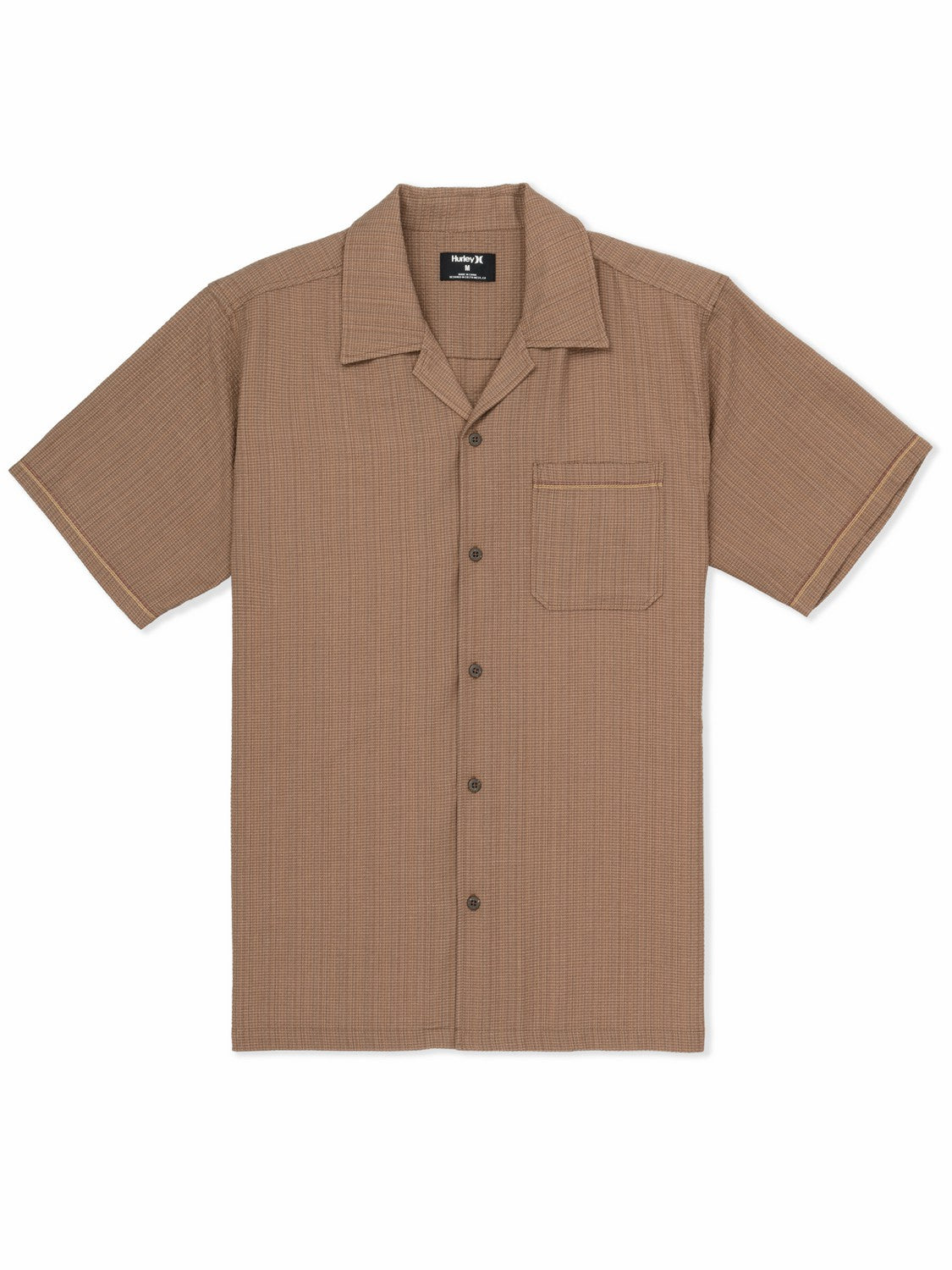 Hurley Mens Lay Day Camp Short Sleeve