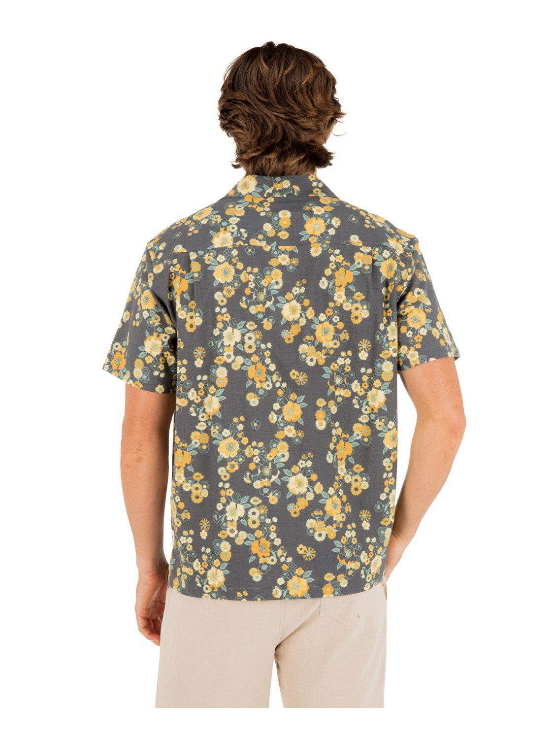 Hurley Mens Dogpatch Camp Short Sleeve