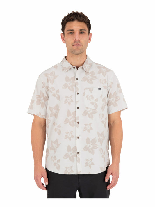 Hurley Mens Newport Stretch Short Sleeve