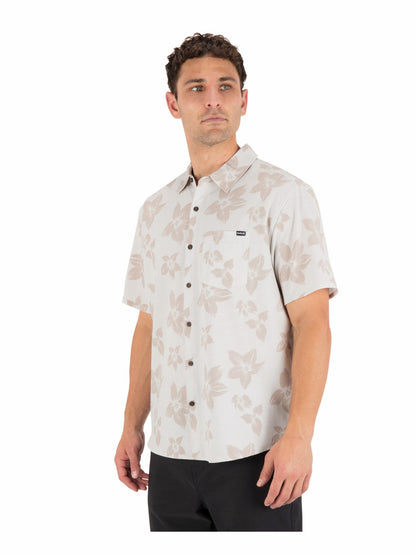 Hurley Mens Newport Stretch Short Sleeve