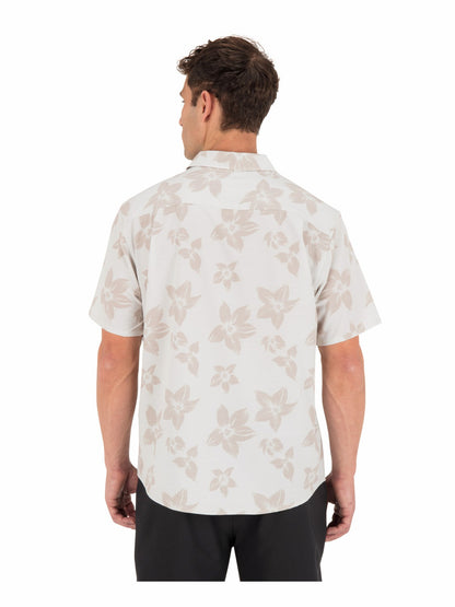 Hurley Mens Newport Stretch Short Sleeve