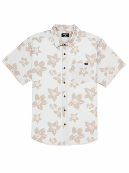 Hurley Mens Newport Stretch Short Sleeve