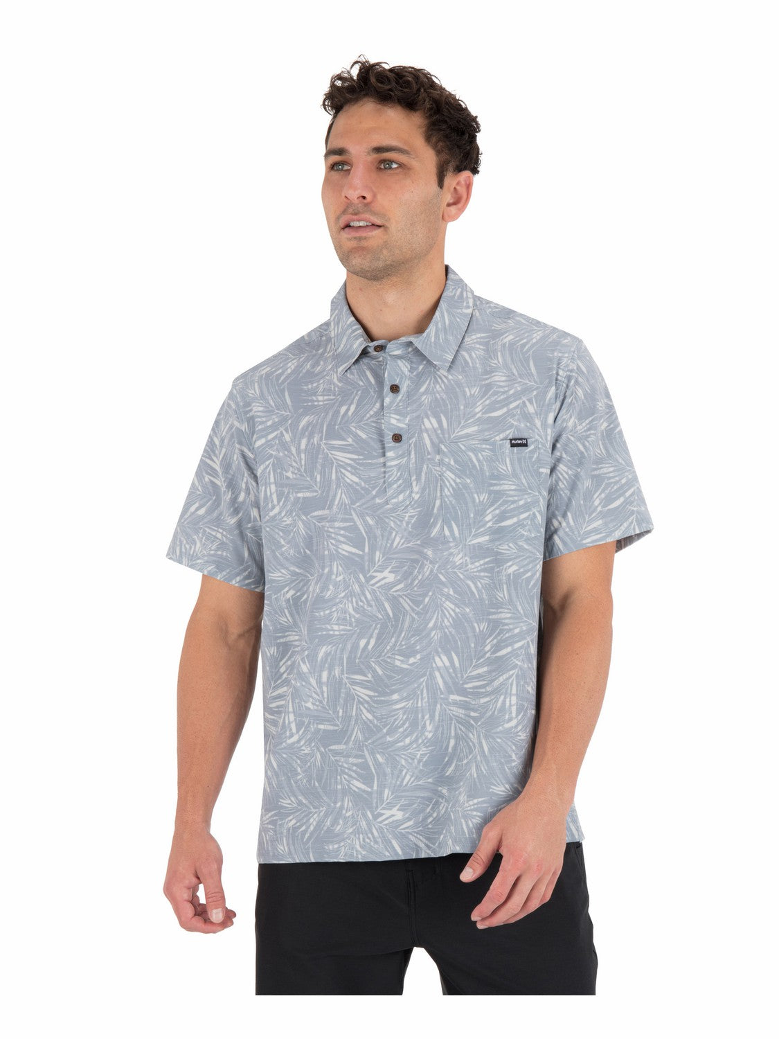 Hurley Mens Newport Pullover Short Sleeve