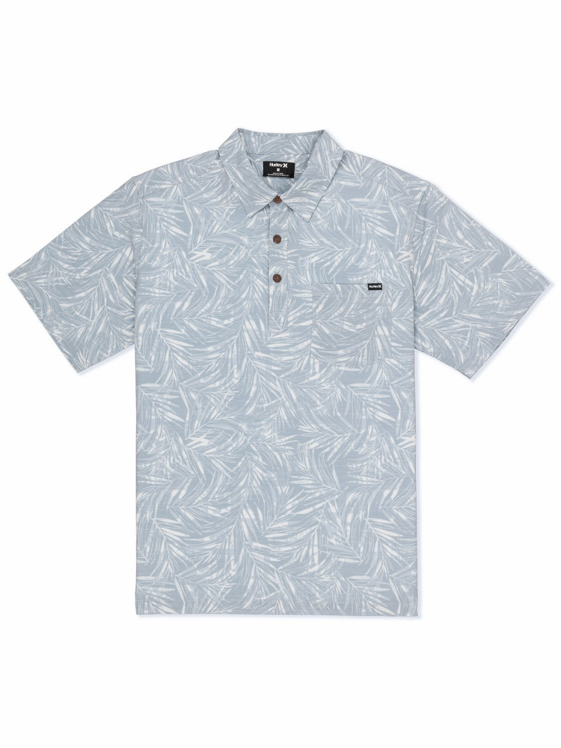 Hurley Mens Newport Pullover Short Sleeve