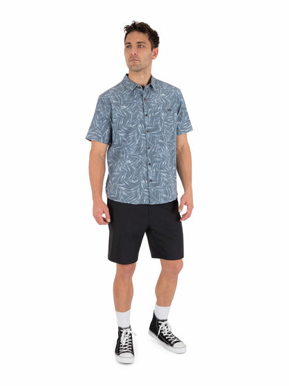 Hurley Mens Newport Stretch Short Sleeve