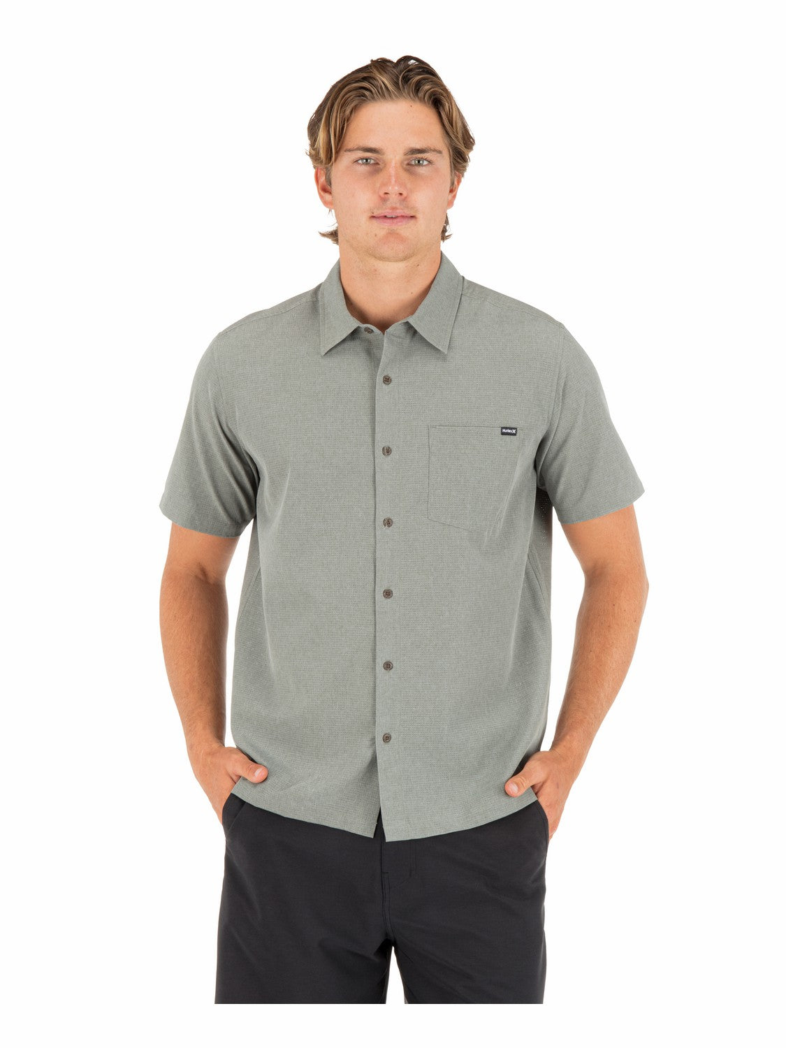 Hurley Mens Phantom Flow Short Sleeve