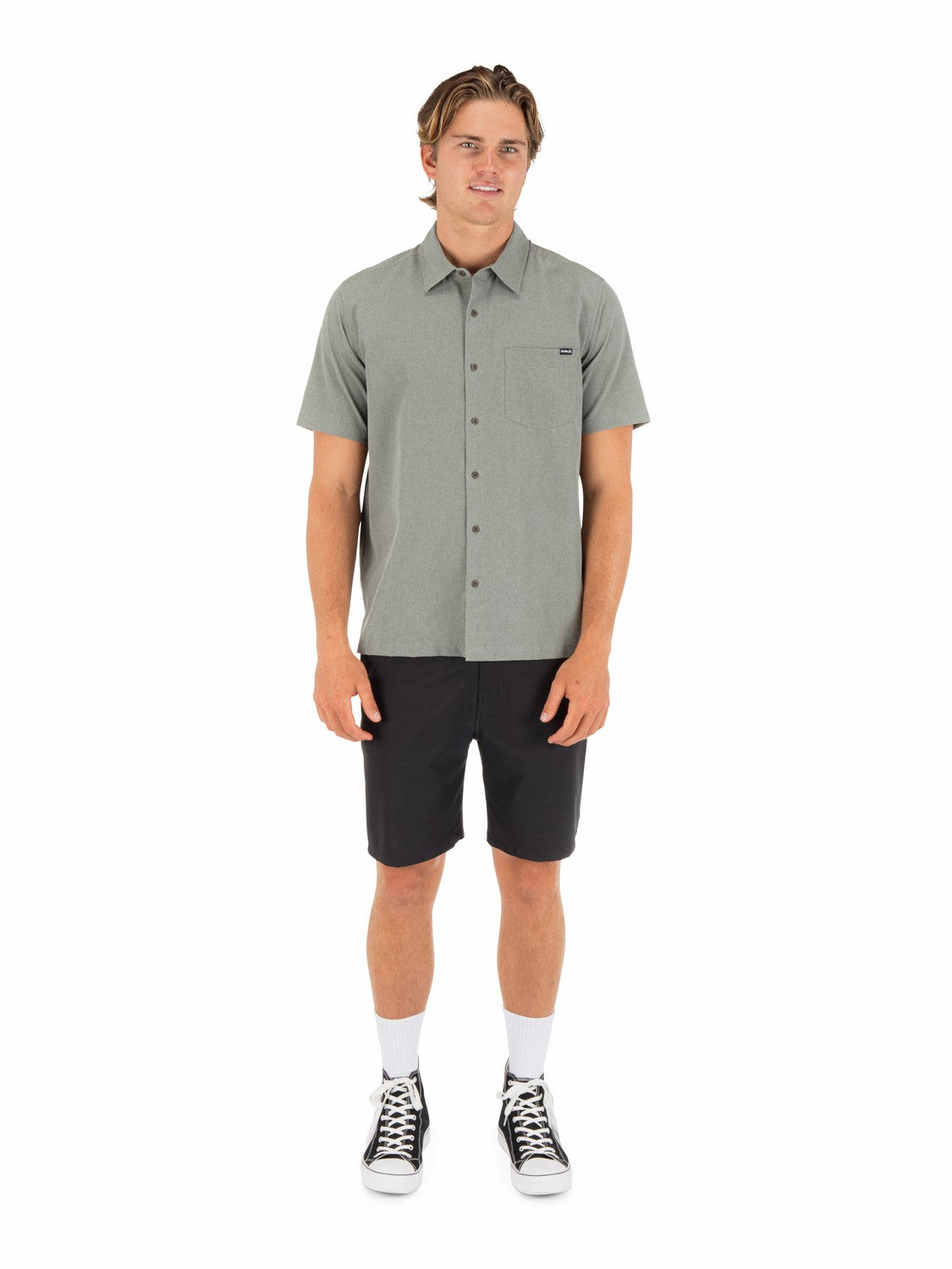 Hurley Mens Phantom Flow Short Sleeve