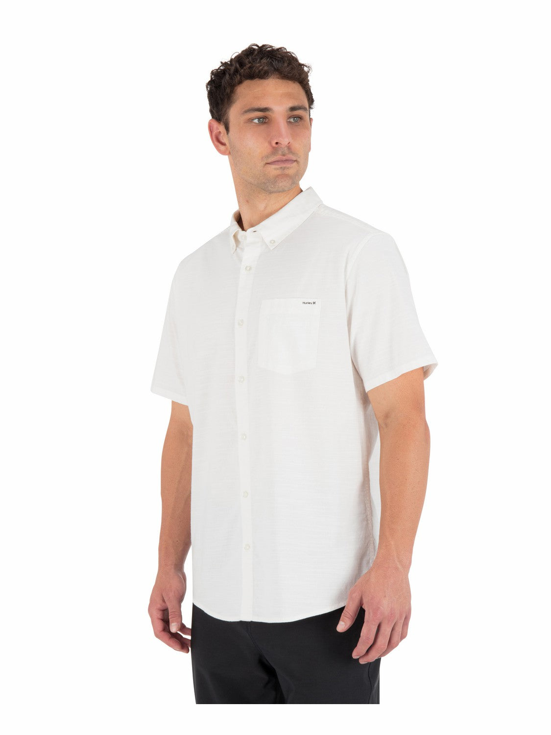 Hurley Mens Icon Stretch Short Sleeve
