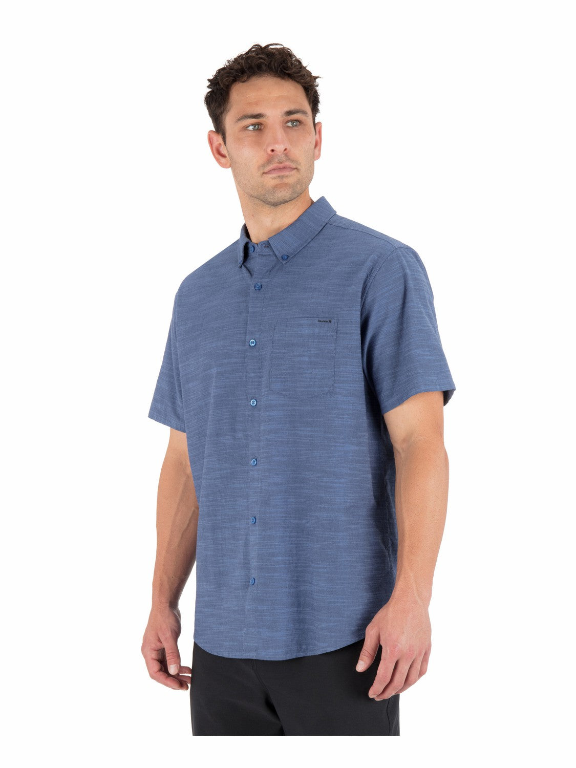 Hurley Mens Icon Stretch Short Sleeve
