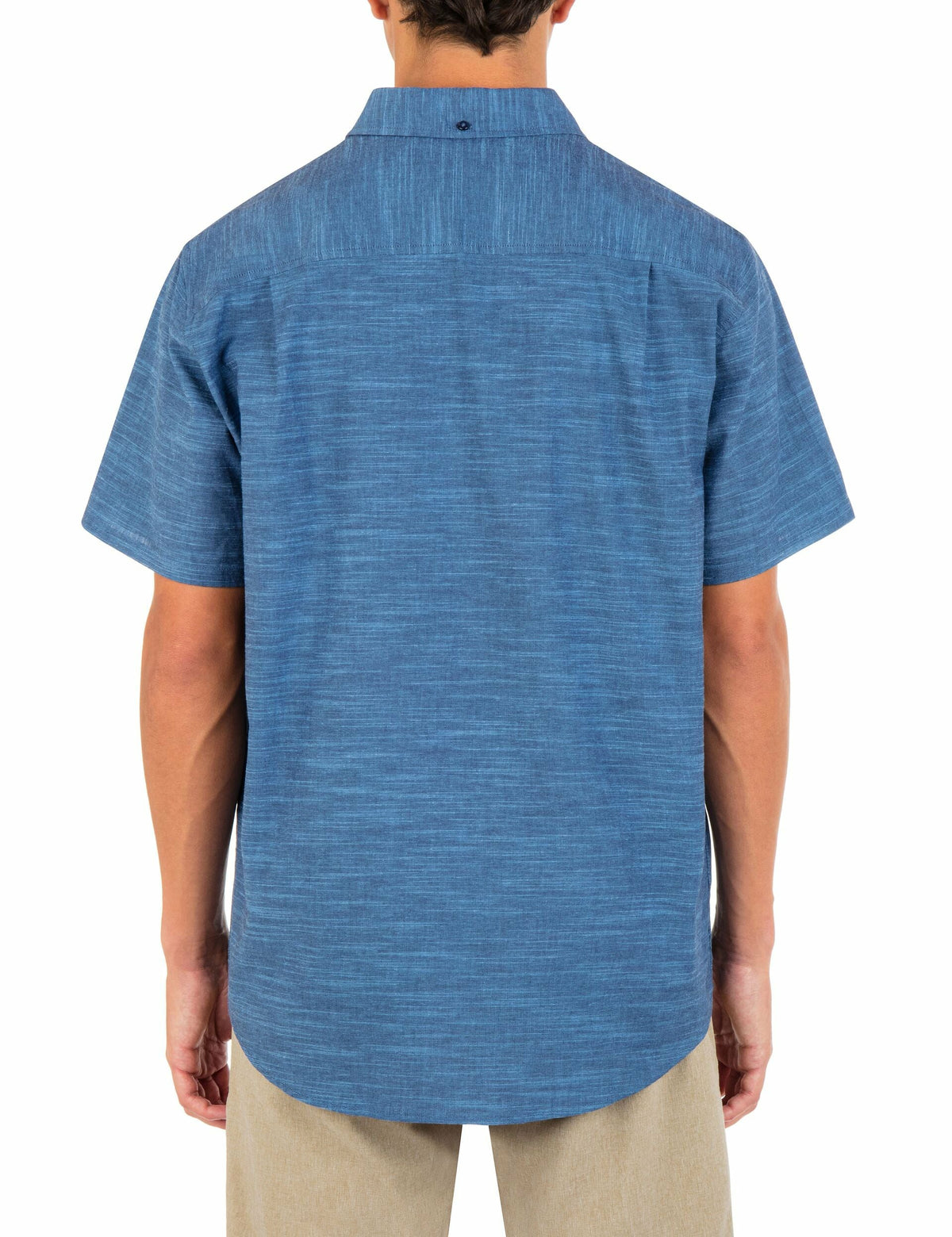 Hurley Mens One And Only Stretch Short Sleeve Shirt