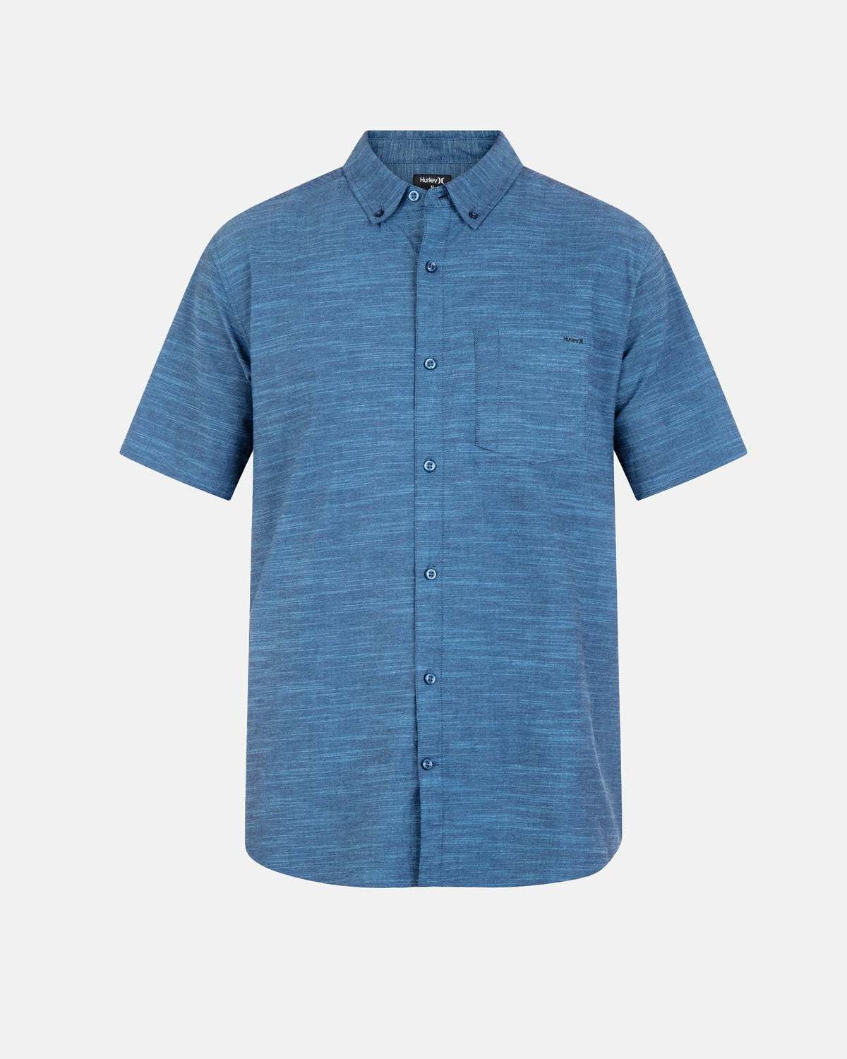 Hurley Mens One And Only Stretch Short Sleeve Shirt