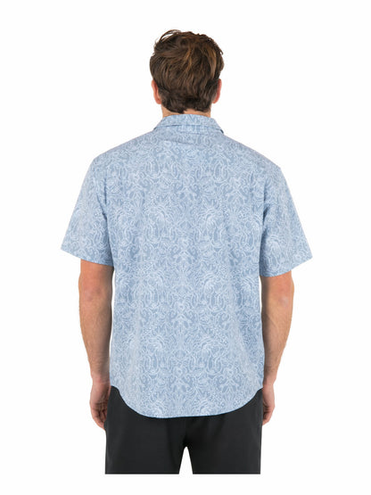 Hurley Mens Newport Stretch Short Sleeve