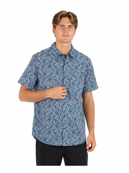 Hurley Mens Lido Stretch Short Sleeve