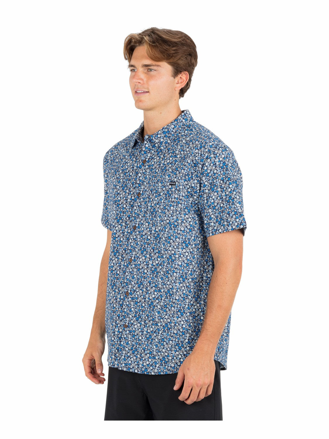 Hurley Mens Lido Stretch Short Sleeve