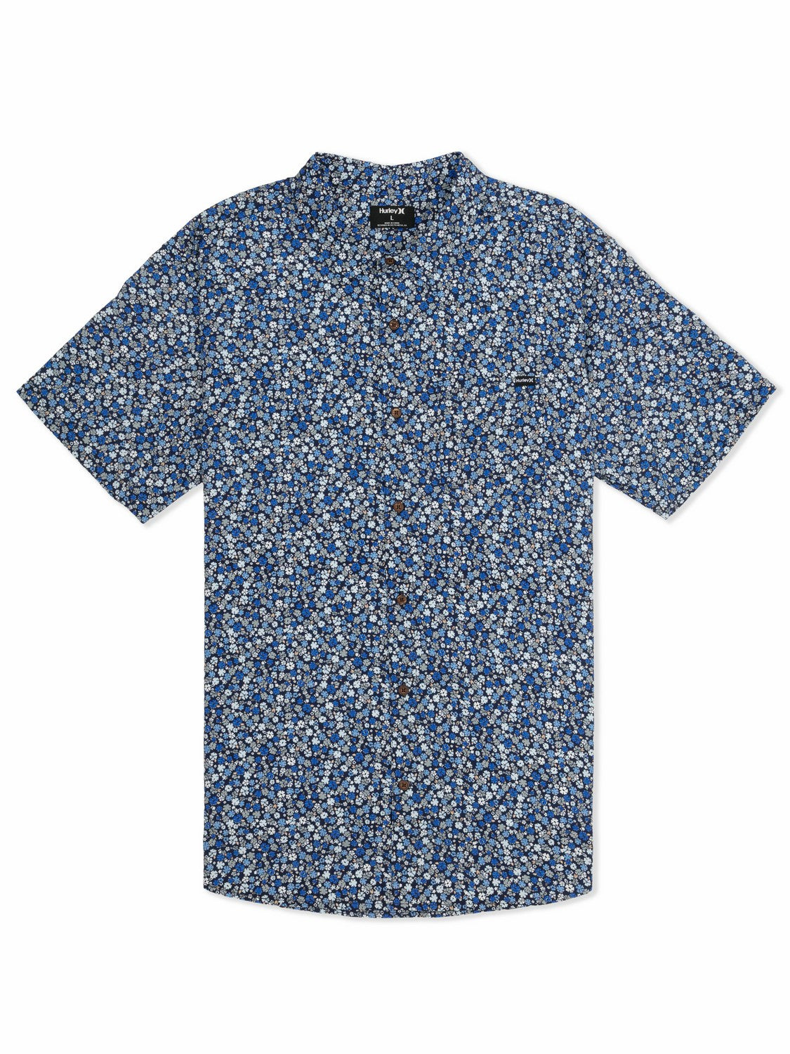 Hurley Mens Lido Stretch Short Sleeve