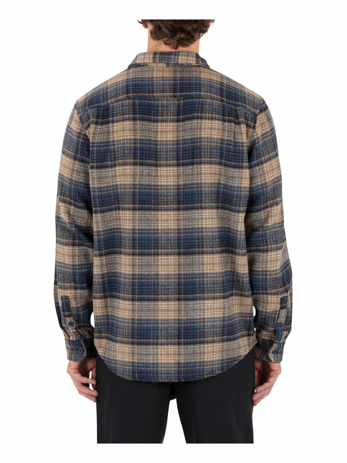 Hurley Mens Portland Heavyweight Flannel