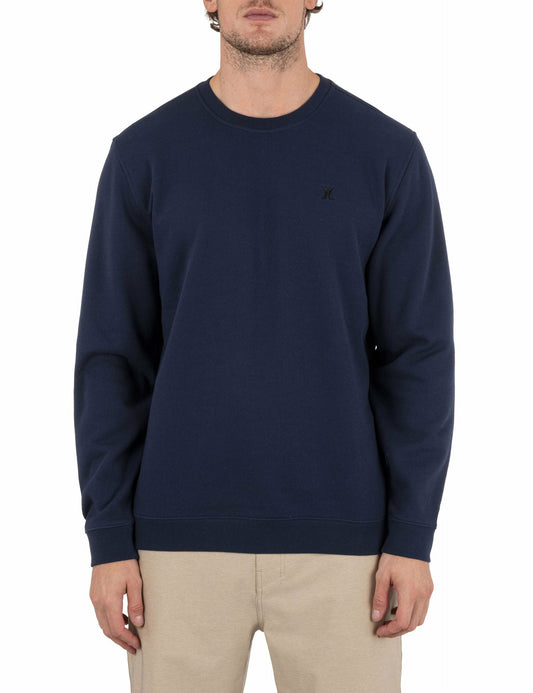 Hurley Mens Icon Long Sleeve Crew