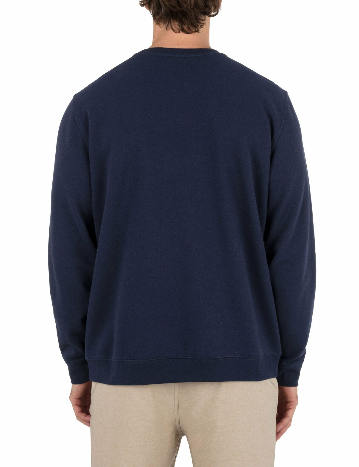 Hurley Mens Icon Long Sleeve Crew