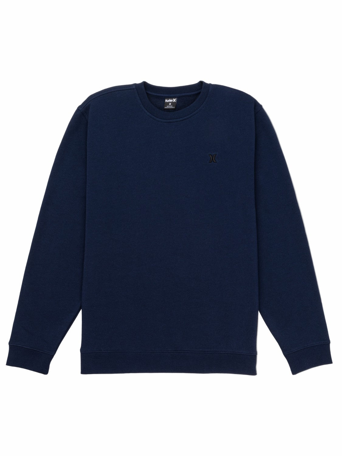 Hurley Mens Icon Long Sleeve Crew