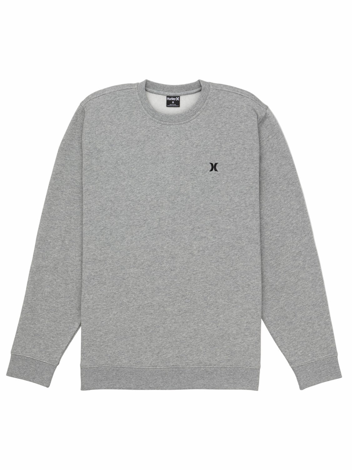 Hurley Mens Icon Long Sleeve Crew