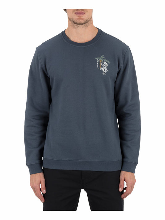 Hurley Mens Hula In Paradise Crewneck Sweatshirt