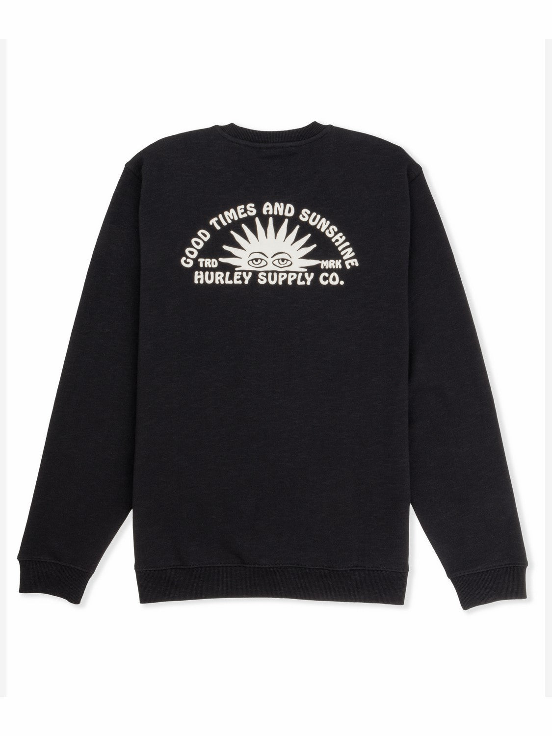 Hurley Mens Sunshine Slub Crew Sweatshirt