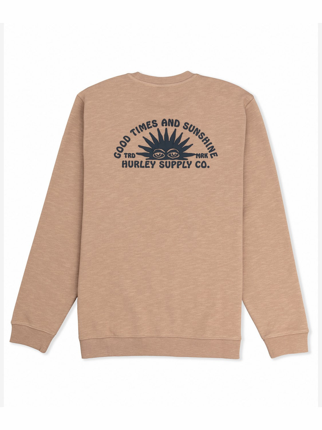 Hurley Mens Sunshine Slub Crew Sweatshirt