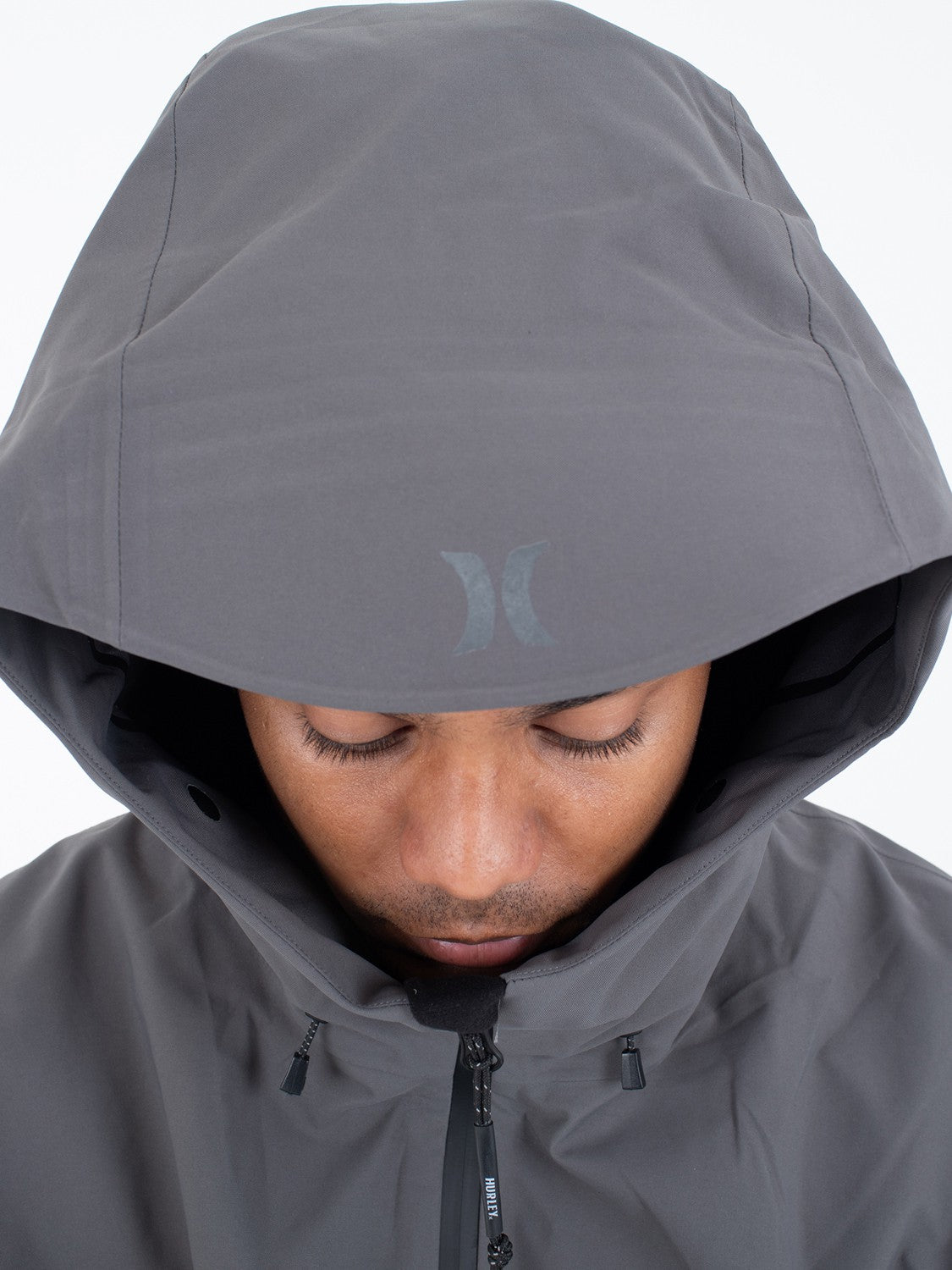 Hurley Mens Cream Snow Jacket