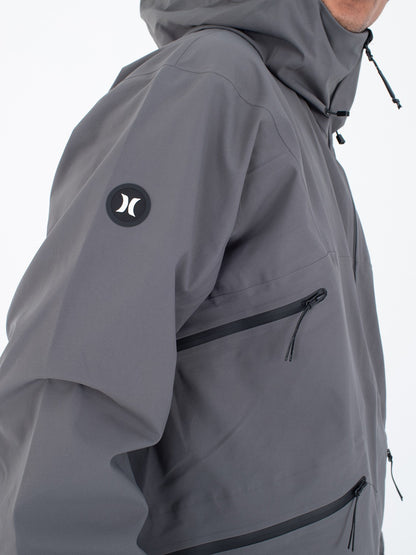 Hurley Mens Cream Snow Jacket