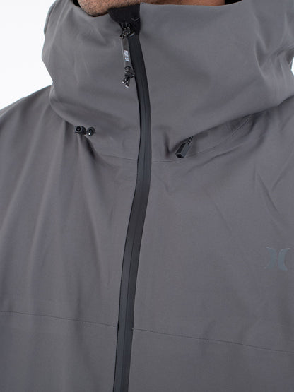 Hurley Mens Cream Snow Jacket