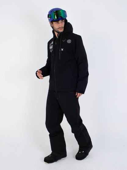 Hurley Mens Patch Snow Jacket