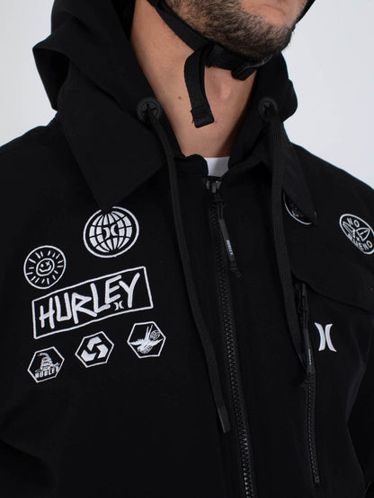 Hurley Mens Patch Snow Jacket