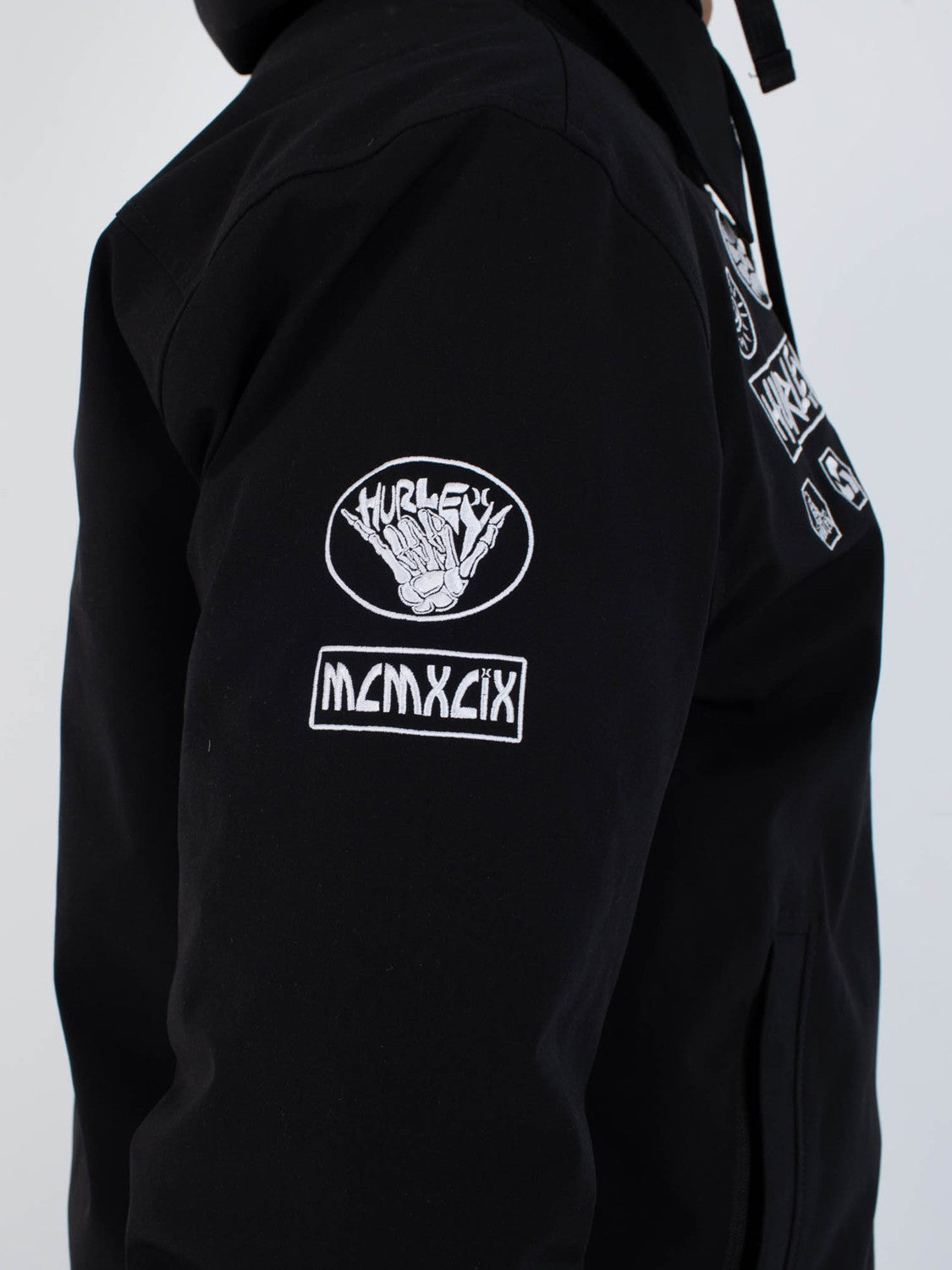 Hurley Mens Patch Snow Jacket
