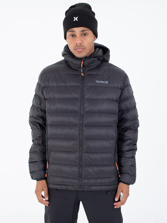 Hurley Mens Cayuga Puffer Jacket