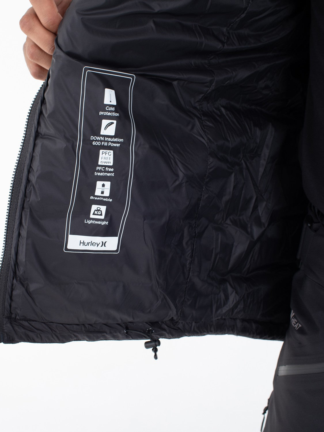 Hurley Mens Cayuga Puffer Jacket