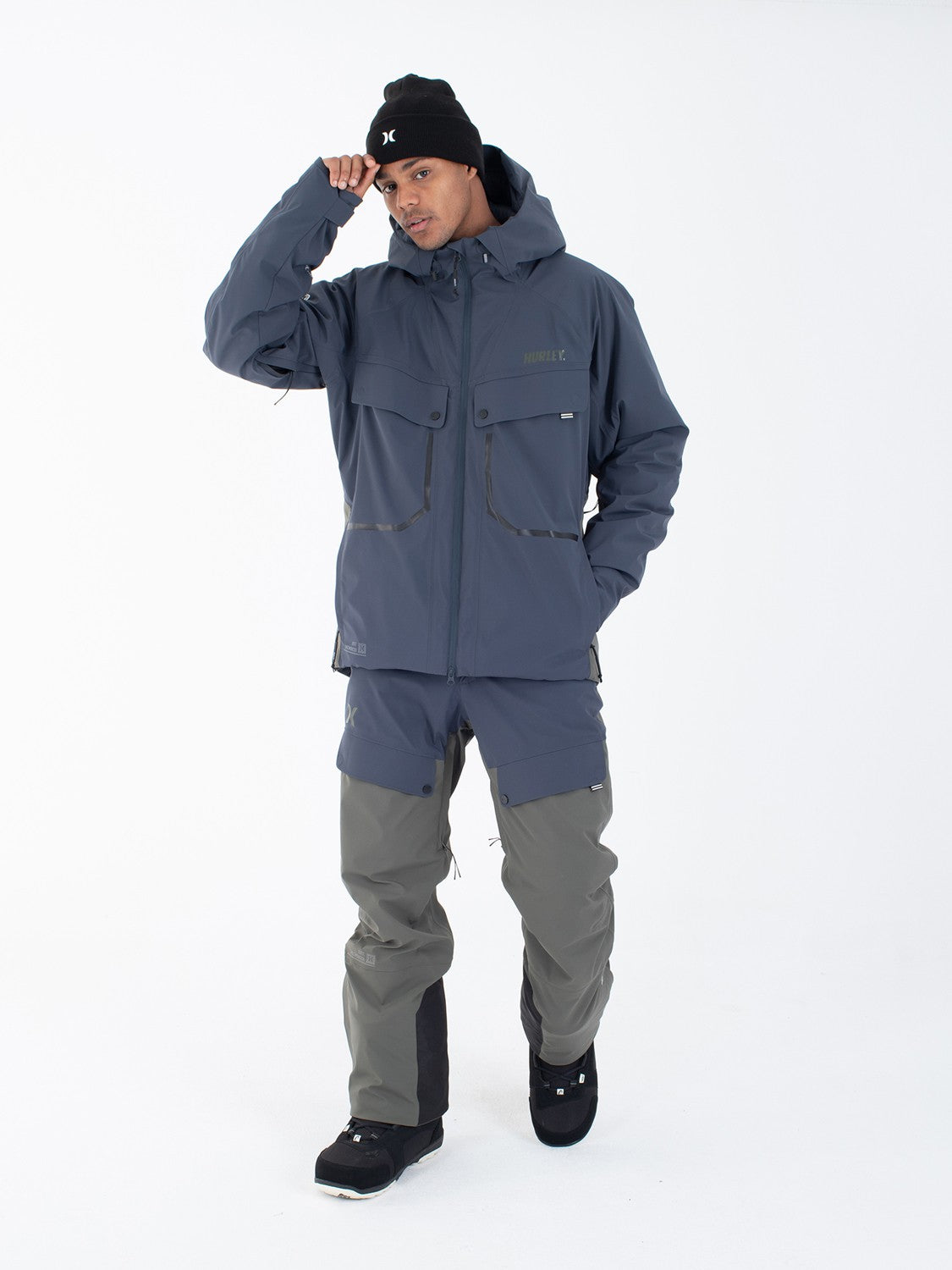 Hurley Mens Deeppow Snow Jacket