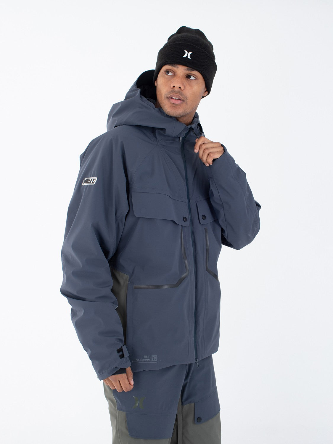 Hurley Mens Deeppow Snow Jacket