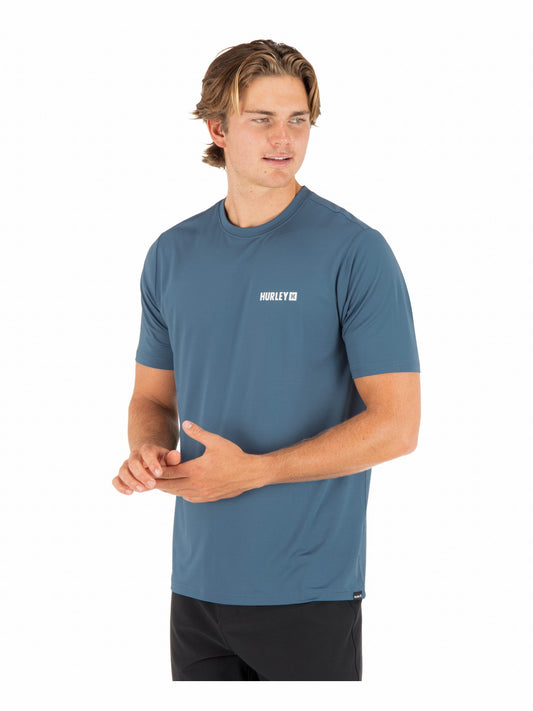 Hurley Mens Hybrid UPF Short Sleeve