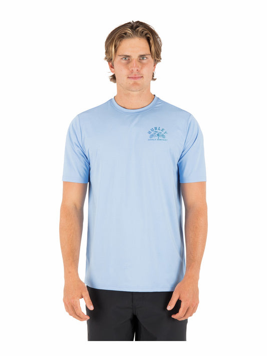 Hurley Mens Hybrid UPF Short Sleeve
