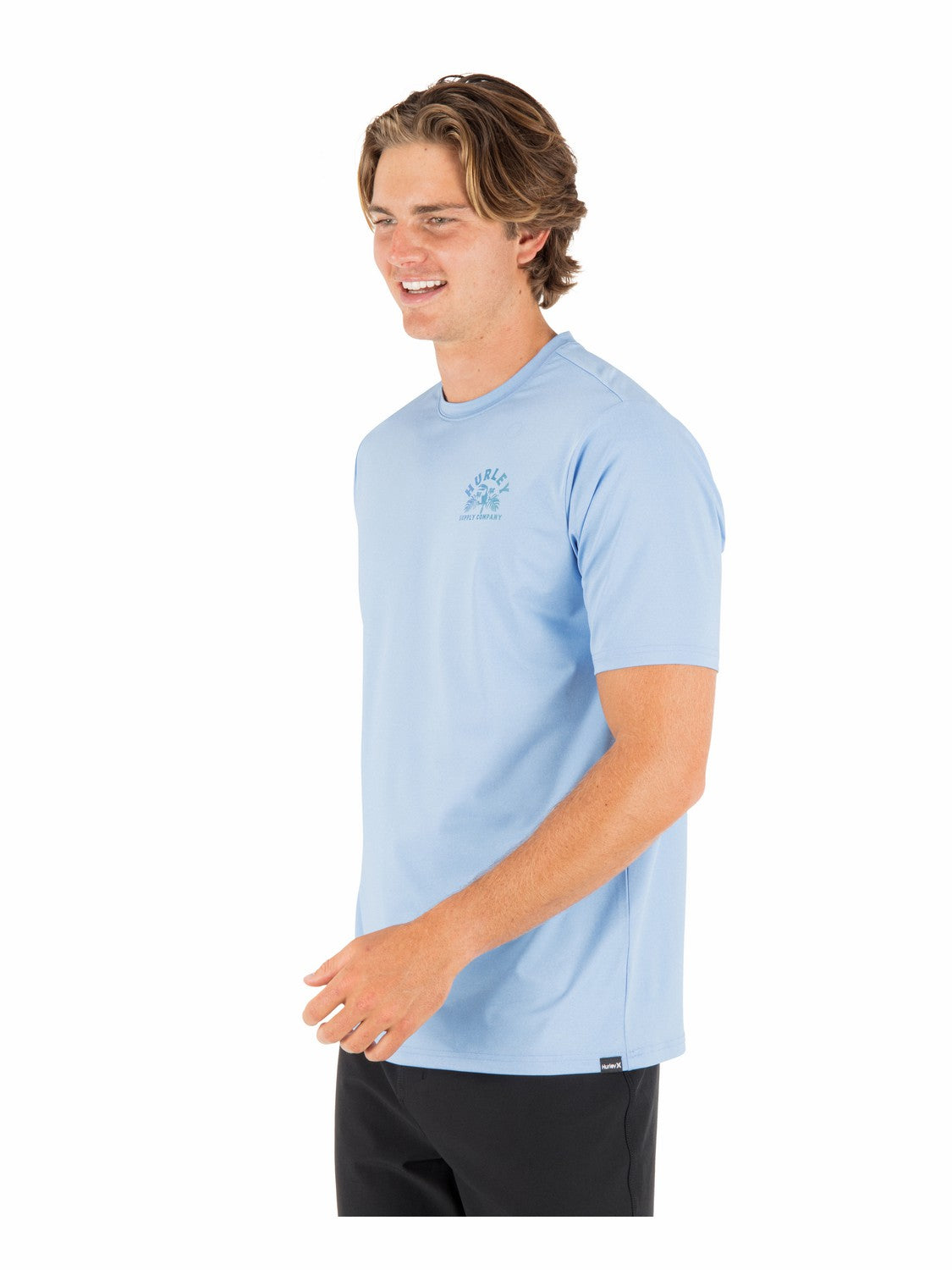 Hurley Mens Hybrid UPF Short Sleeve